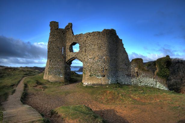 zamek Pennard Castle
